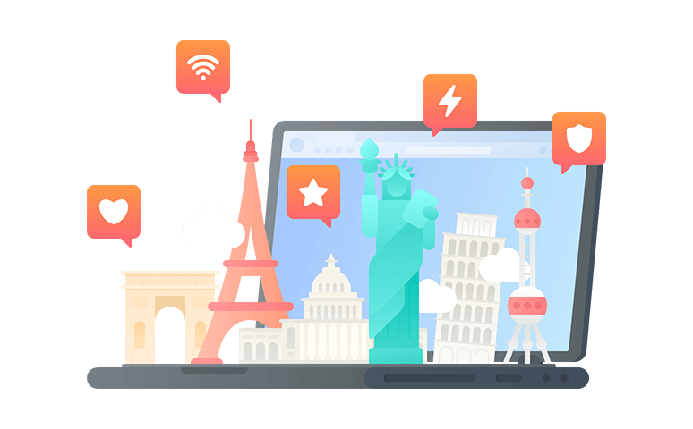 在摩纳哥连接到中国的代理 - 翻回VPN
